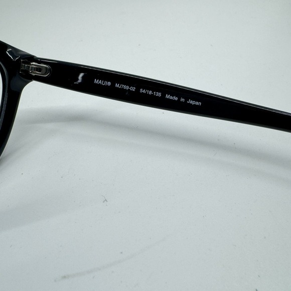 Maui Jim Sunglasses MJ 769-02 Canna Black Frames Only 54mm H10923 - Picture 6 of 7